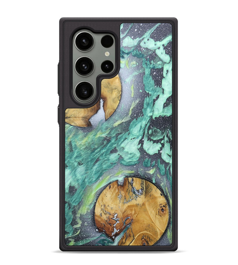 Galaxy S24 Ultra Wood+Resin Phone Case - Cindy (Orbit, 684949)
