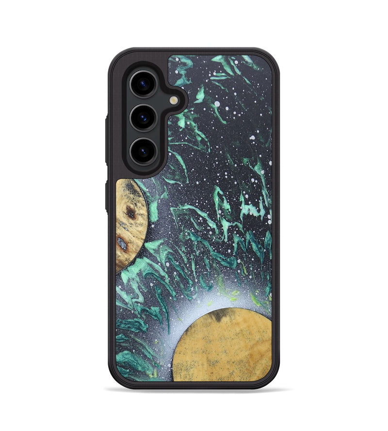 Galaxy S24 Wood+Resin Phone Case - Titus (Orbit, 684978)