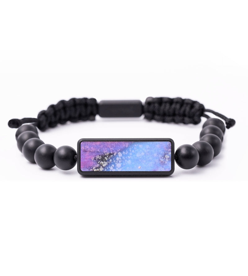 Onyx Bead ResinArt Bracelet - Myrtle (Cosmos, 685035)