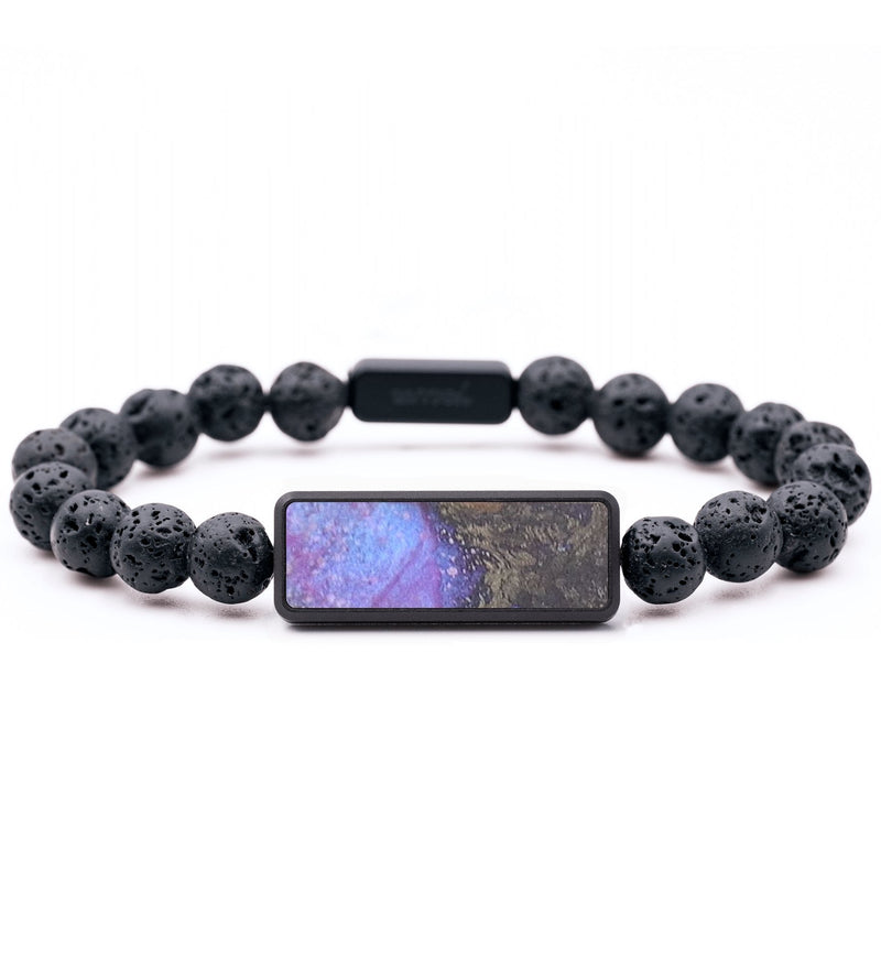 Lava Bead Wood+Resin Bracelet - Bailey (Cosmos, 685036)