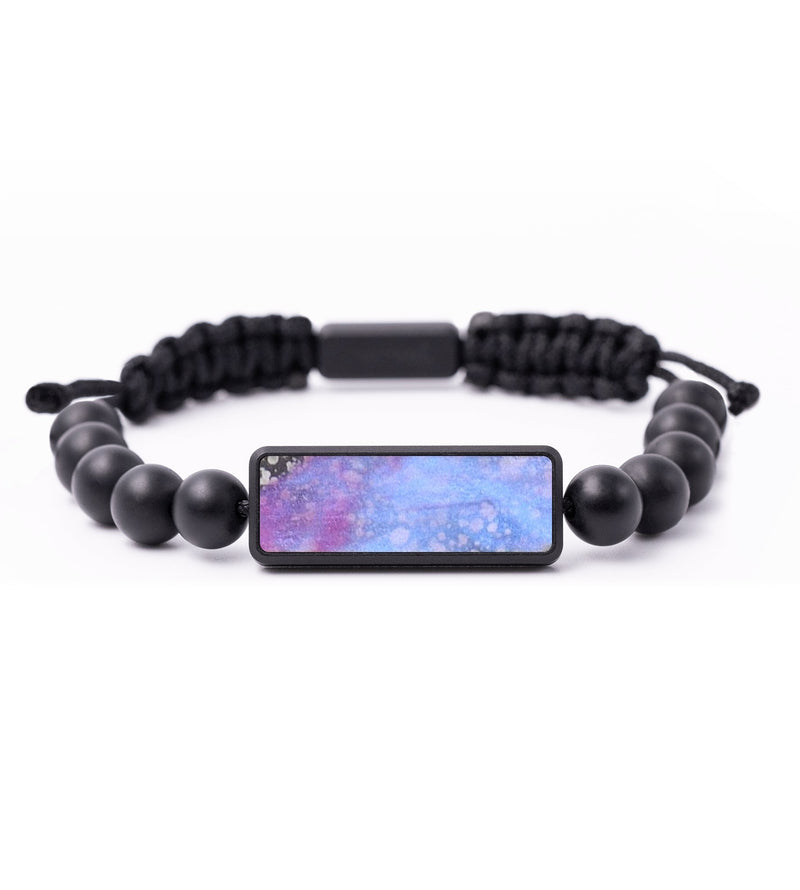 Onyx Bead ResinArt Bracelet - Jessica (Cosmos, 685042)