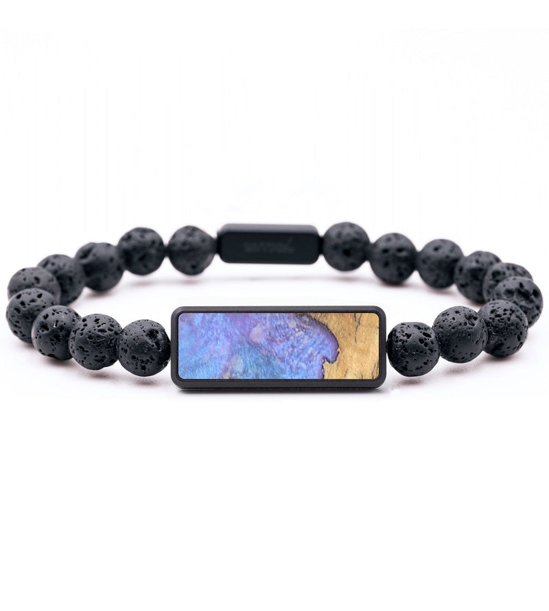 Lava Bead Wood+Resin Bracelet - Audrina (Cosmos, 685054)