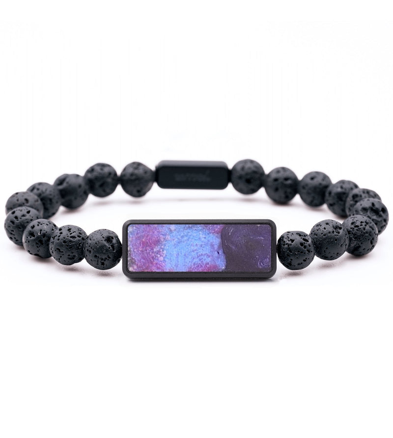Lava Bead Wood+Resin Bracelet - Rocky (Cosmos, 685056)