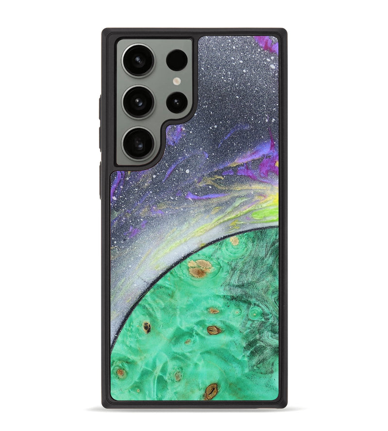 Galaxy S23 Ultra Wood+Resin Phone Case - Aubrie (Orbit, 685060)