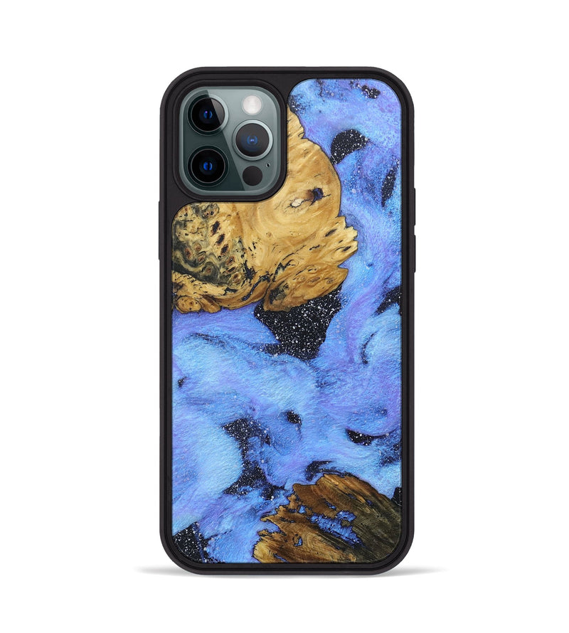 iPhone 12 Pro Wood+Resin Phone Case - Sharyn (Cosmos, 685110)