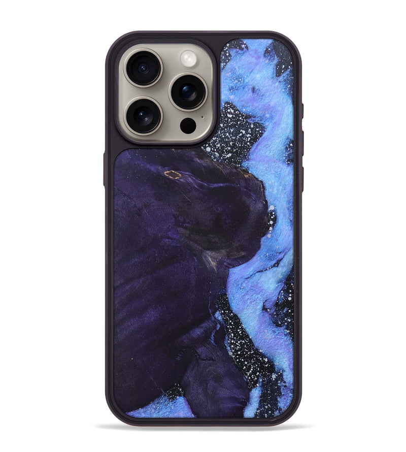 iPhone 15 Pro Max Wood+Resin Phone Case - Jessica (Cosmos, 685122)