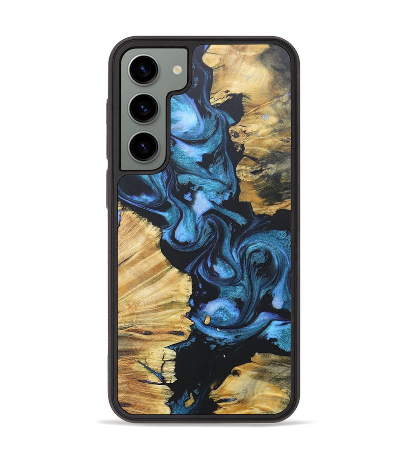 Galaxy S23 Plus Wood+Resin Phone Case - Jacqueline (Mosaic, 685274)