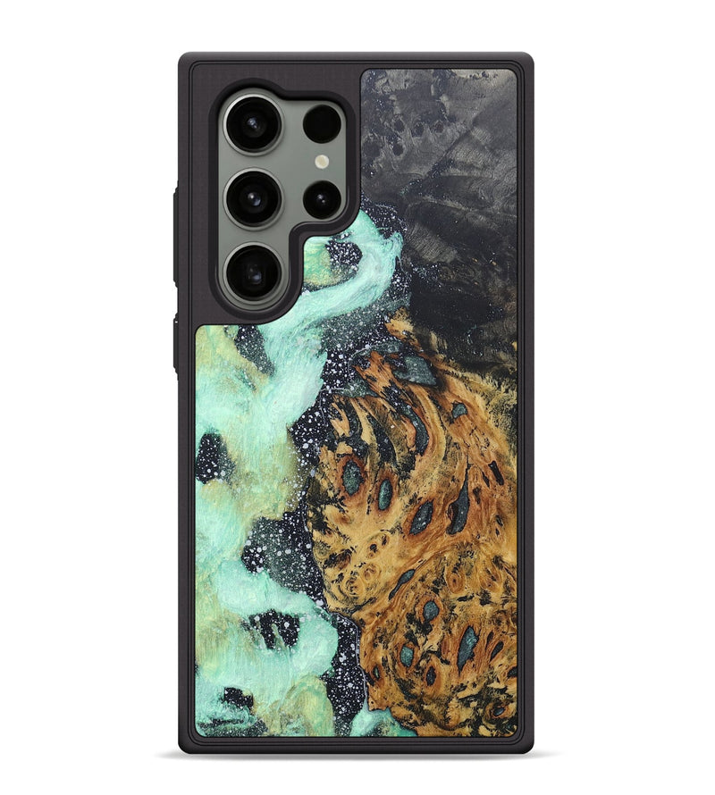 Galaxy S24 Ultra Wood+Resin Phone Case - Cedric (Cosmos, 685327)