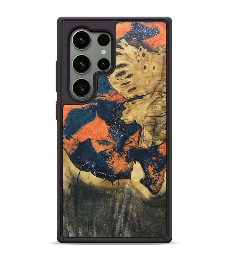 Galaxy S24 Ultra Wood+Resin Phone Case - Leah (Cosmos, 685333)