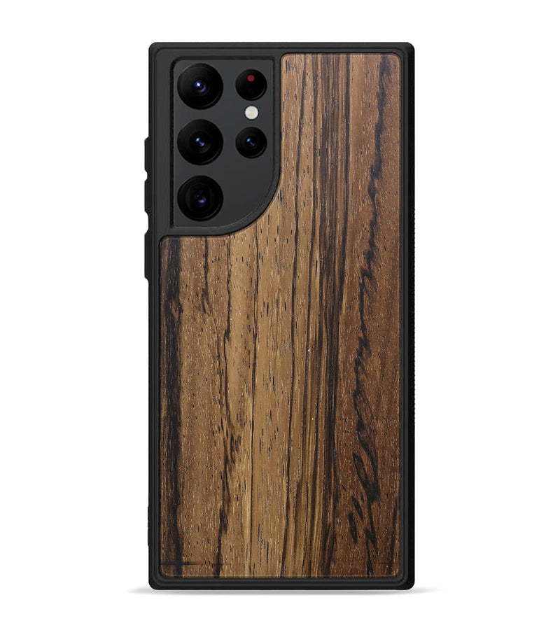 Galaxy S22 Ultra Wood+Resin Phone Case - Kerry (Wood Burl, 685346)