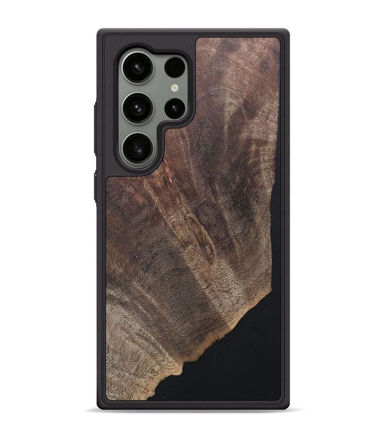 Galaxy S24 Ultra Wood+Resin Phone Case - Terrence (Wood Burl, 685347)