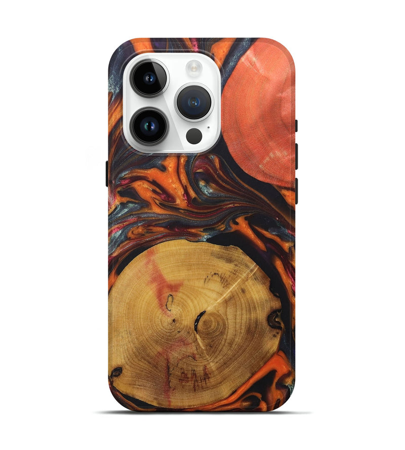 iPhone 15 Pro Wood+Resin Live Edge Phone Case - Austin (Orbit, 685590)