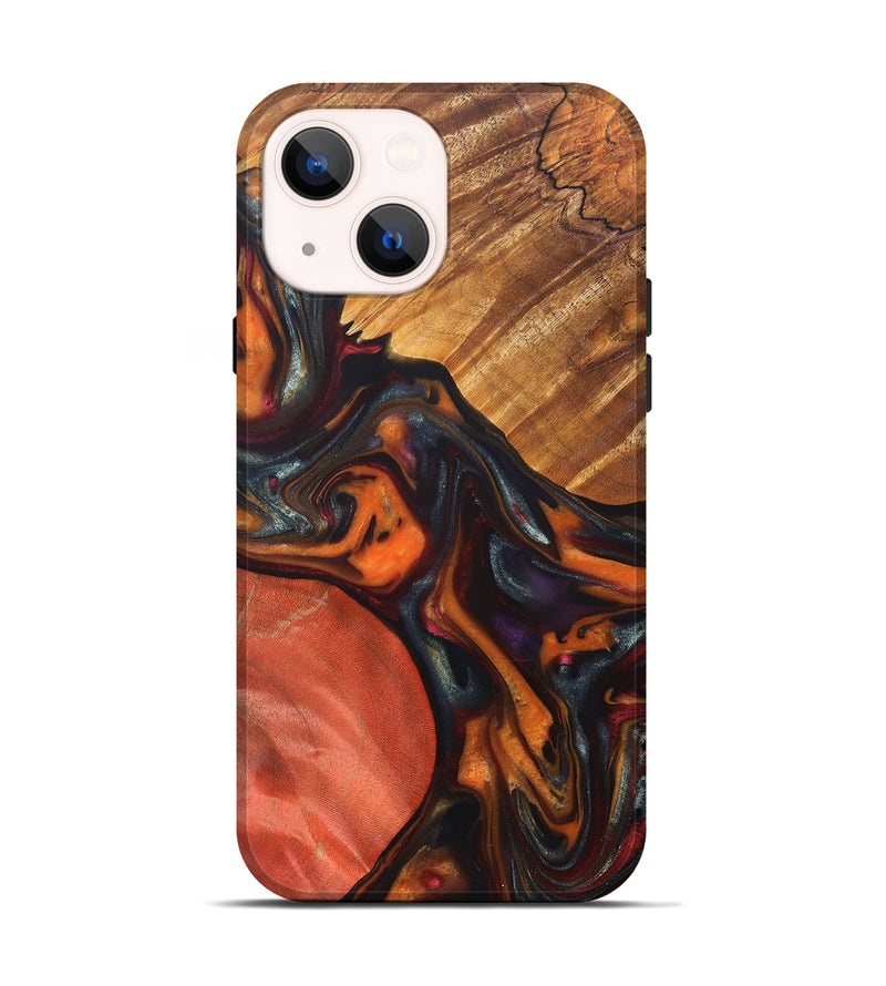 iPhone 14 Wood+Resin Live Edge Phone Case - Kenny (Orbit, 685591)