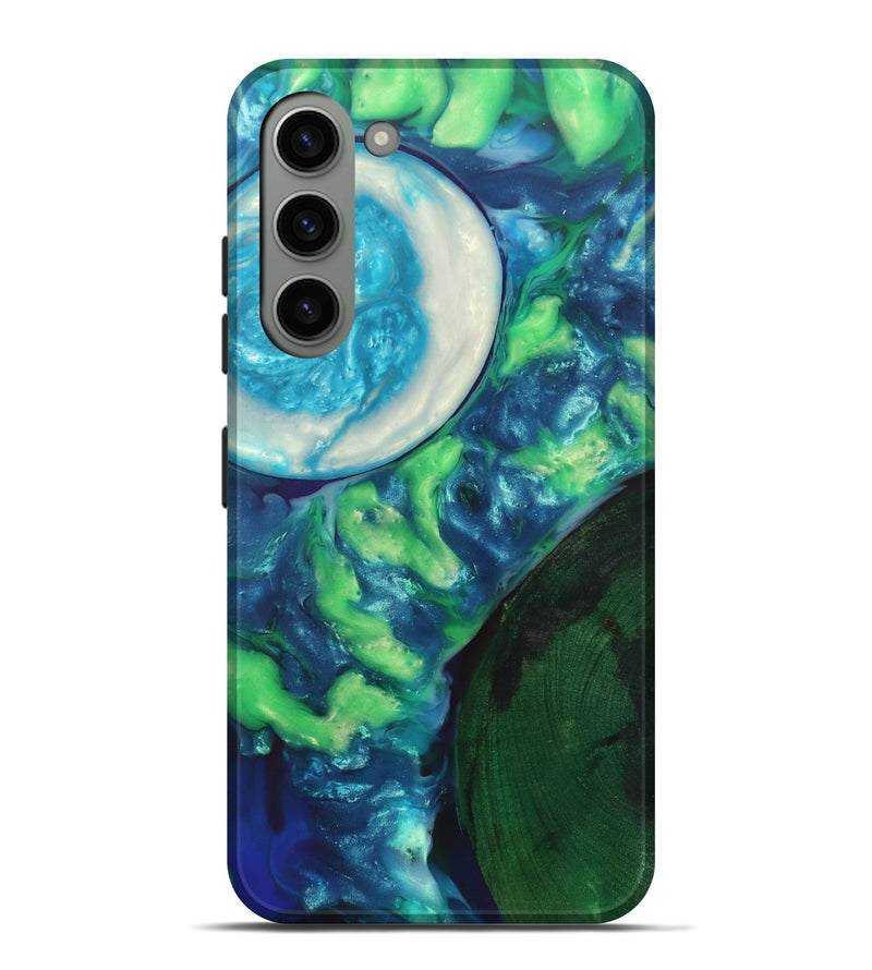 Galaxy S23 Plus Wood+Resin Live Edge Phone Case - Latoya (Orbit, 685592)