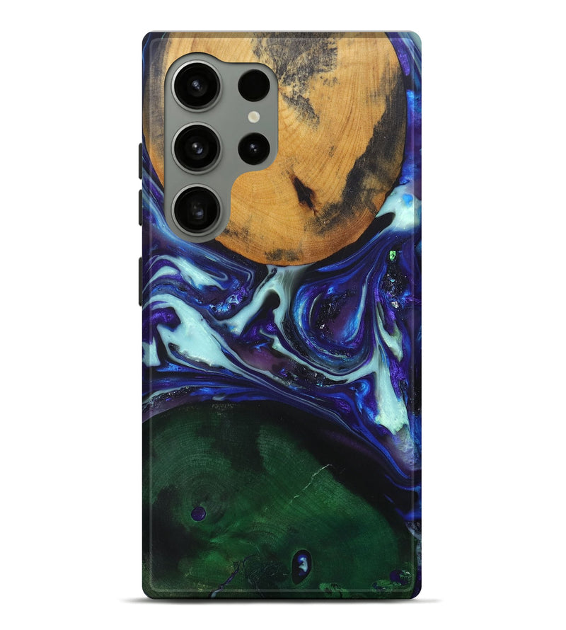 Galaxy S24 Ultra Wood+Resin Live Edge Phone Case - Wilbert (Orbit, 685595)