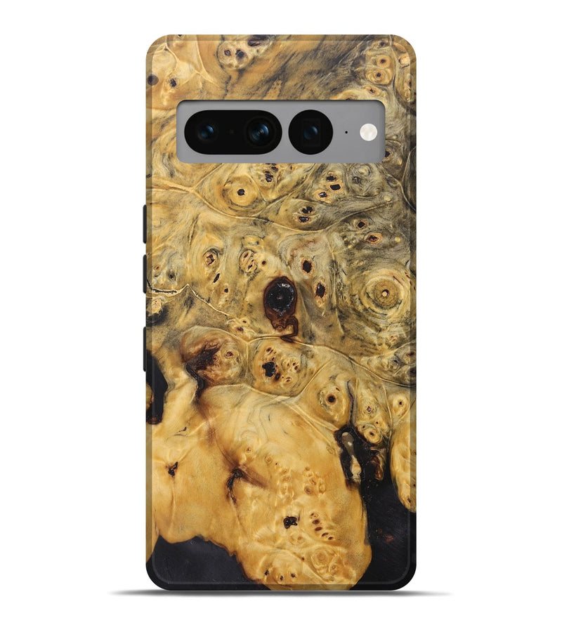 Pixel 7 Pro Wood+Resin Live Edge Phone Case - Cecelia (Wood Burl, 685603)