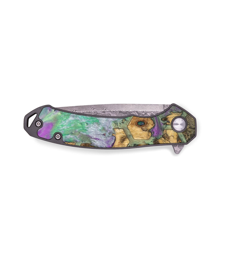 EDC Wood+Resin Pocket Knife - Noel (Pattern, 685648)
