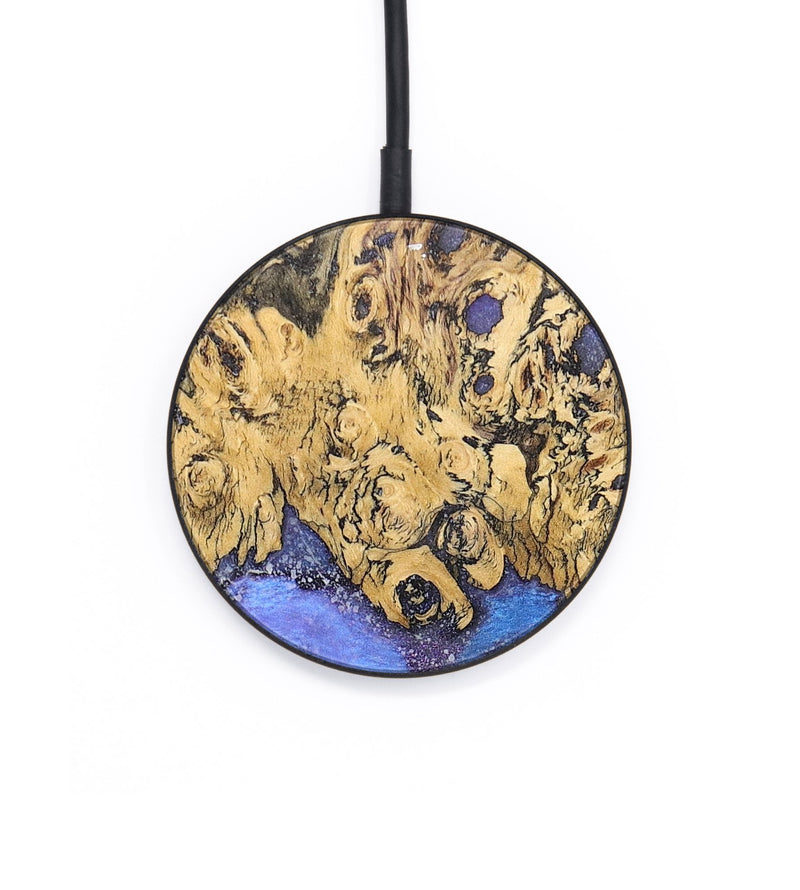 Circle Wood+Resin Wireless Charger - Ezekiel (Cosmos, 685699)
