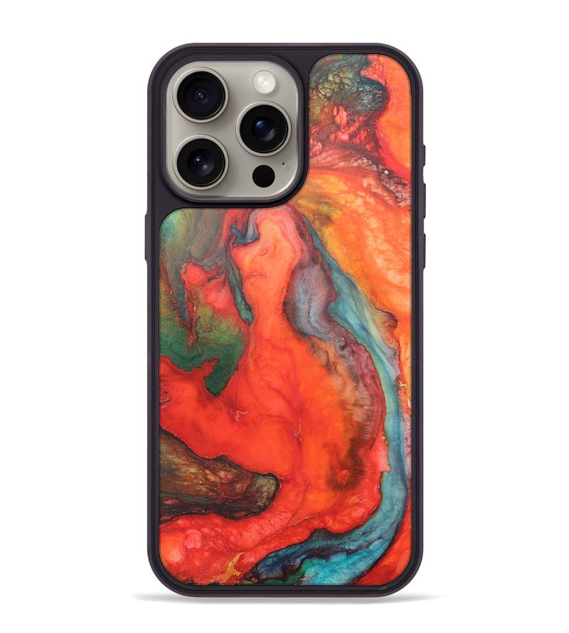 iPhone 15 Pro Max ResinArt Phone Case - Antoinette (Watercolor, 685823)