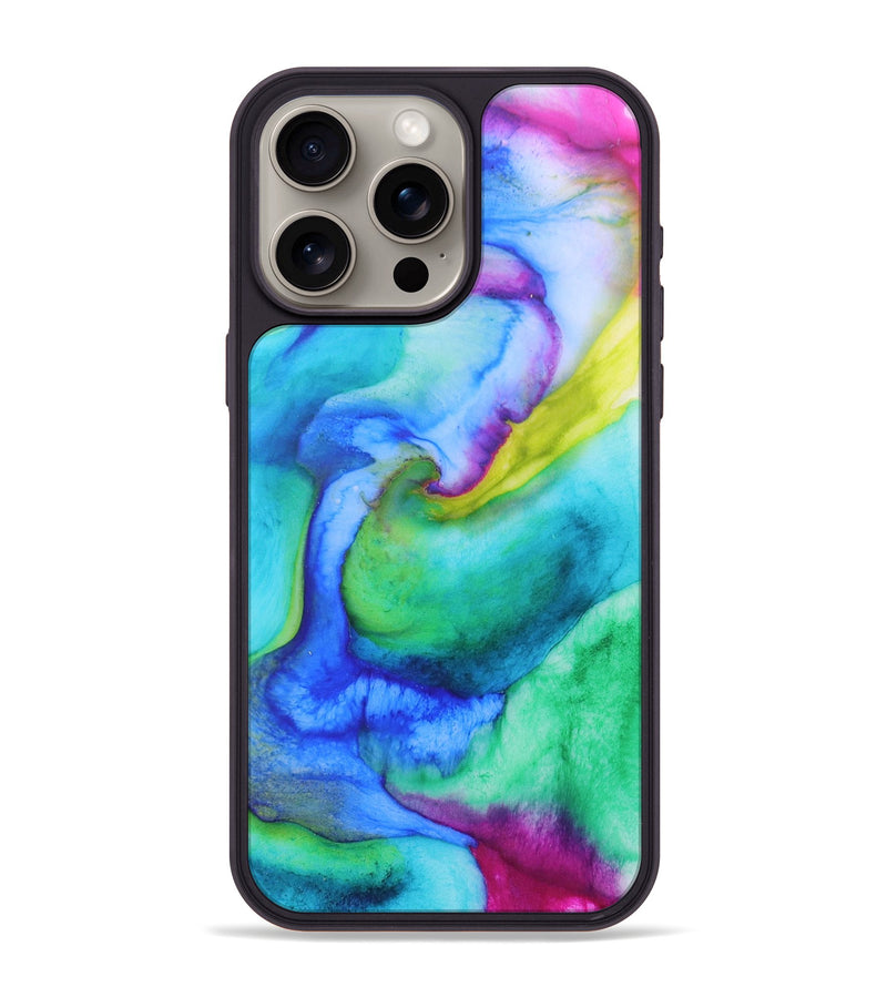 iPhone 15 Pro Max ResinArt Phone Case - Eliza (Watercolor, 685825)