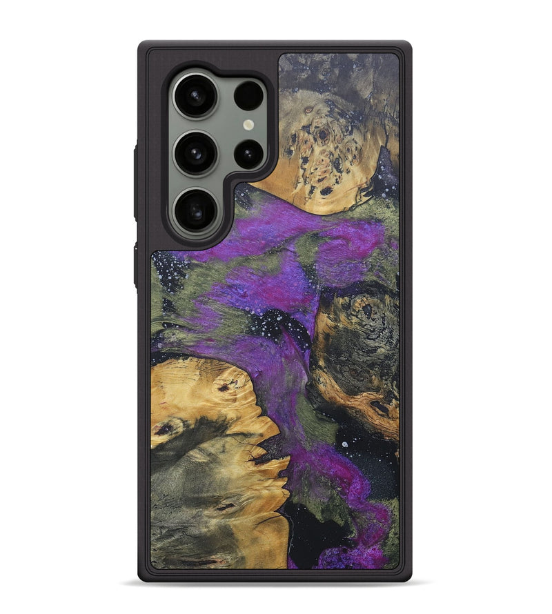 Galaxy S24 Ultra Wood+Resin Phone Case - Latonya (Cosmos, 685963)