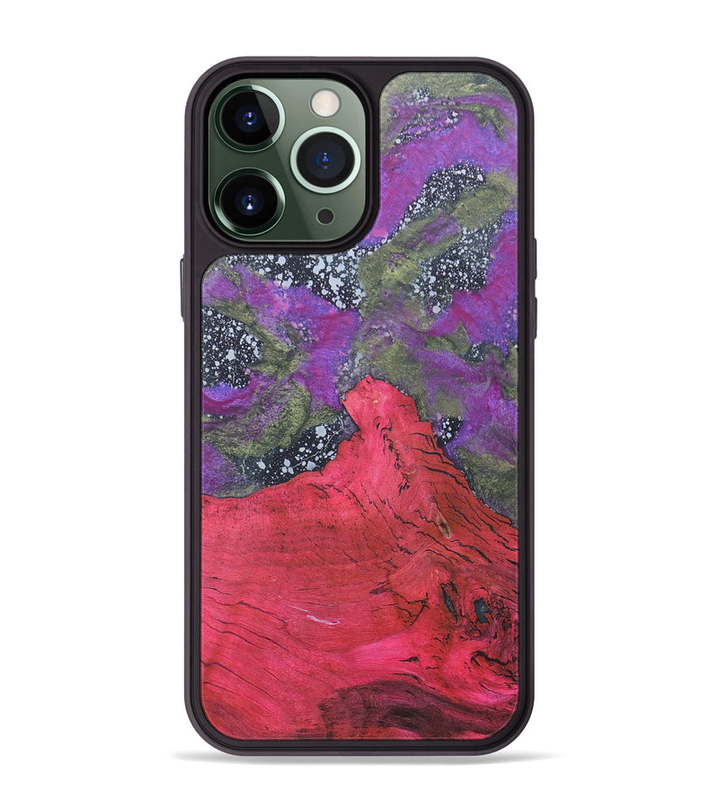 iPhone 13 Pro Max Wood+Resin Phone Case - Gale (Cosmos, 685968)