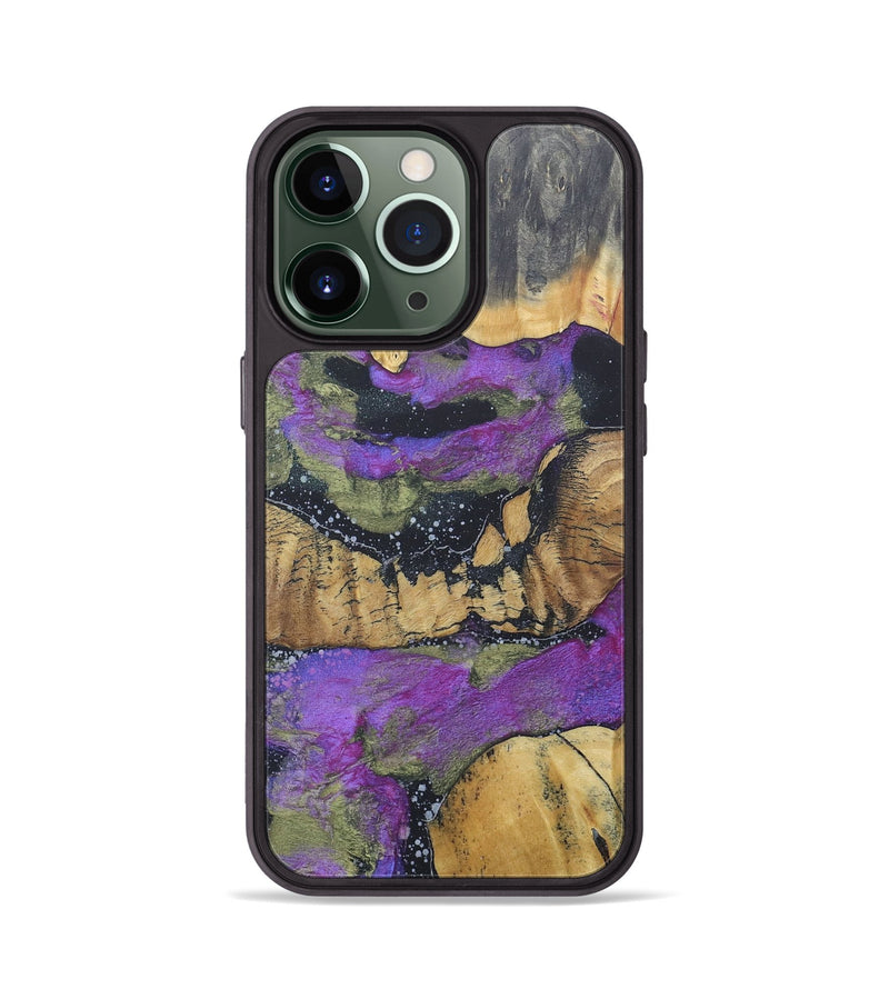 iPhone 13 Pro Wood+Resin Phone Case - London (Cosmos, 685969)