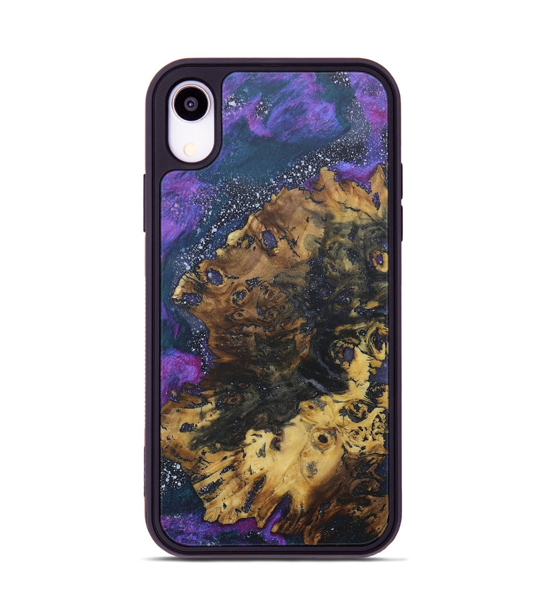 iPhone Xr Wood+Resin Phone Case - Karson (Cosmos, 685970)