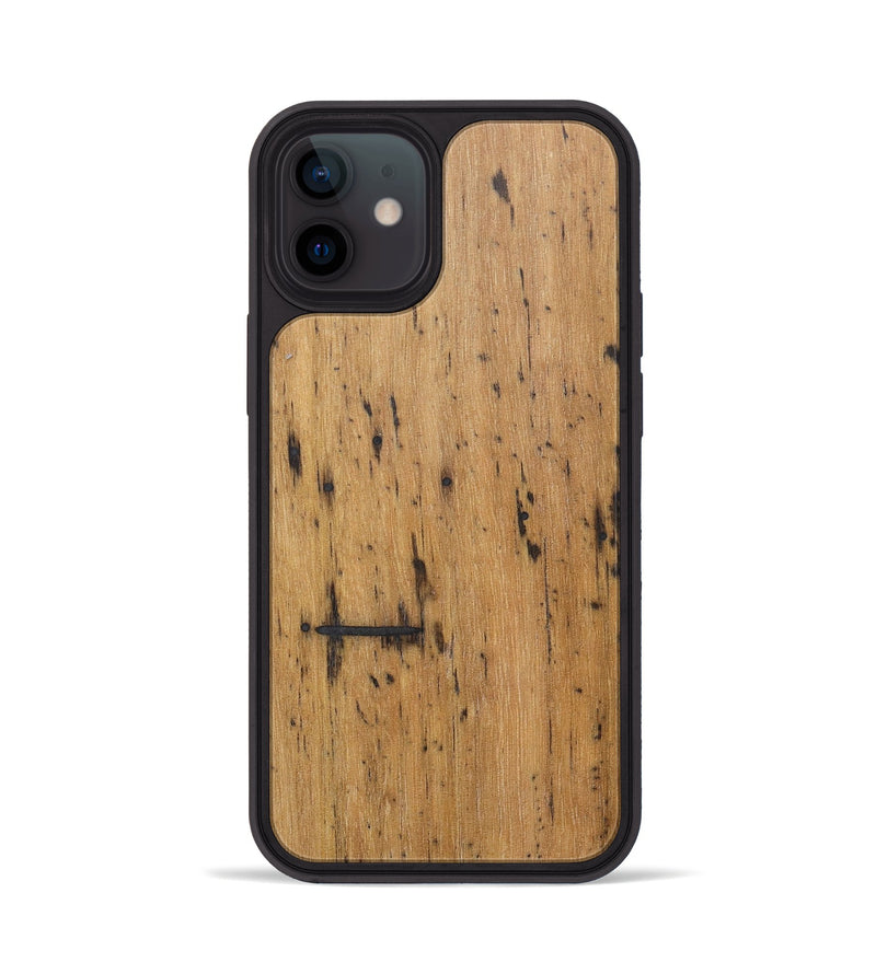 iPhone 12 Wood+Resin Phone Case - Mae (Wood Burl, 686045)