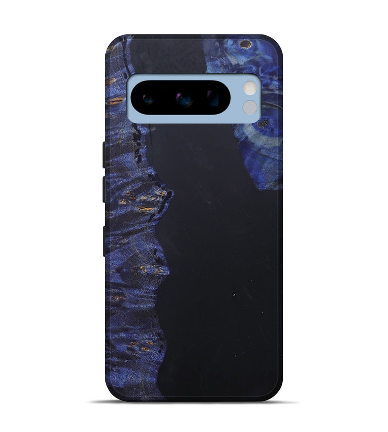 Pixel 8 Pro Wood+Resin Live Edge Phone Case - Daphne (Pure Black, 686332)