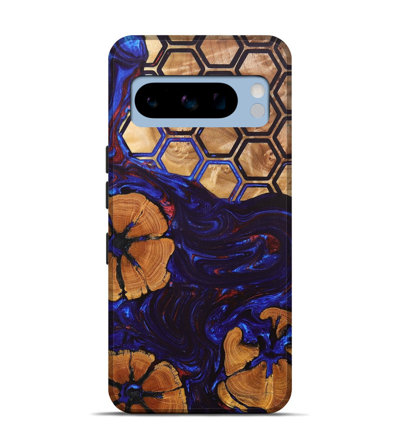 Pixel 8 Pro Wood+Resin Live Edge Phone Case - Cory (Pattern, 686388)