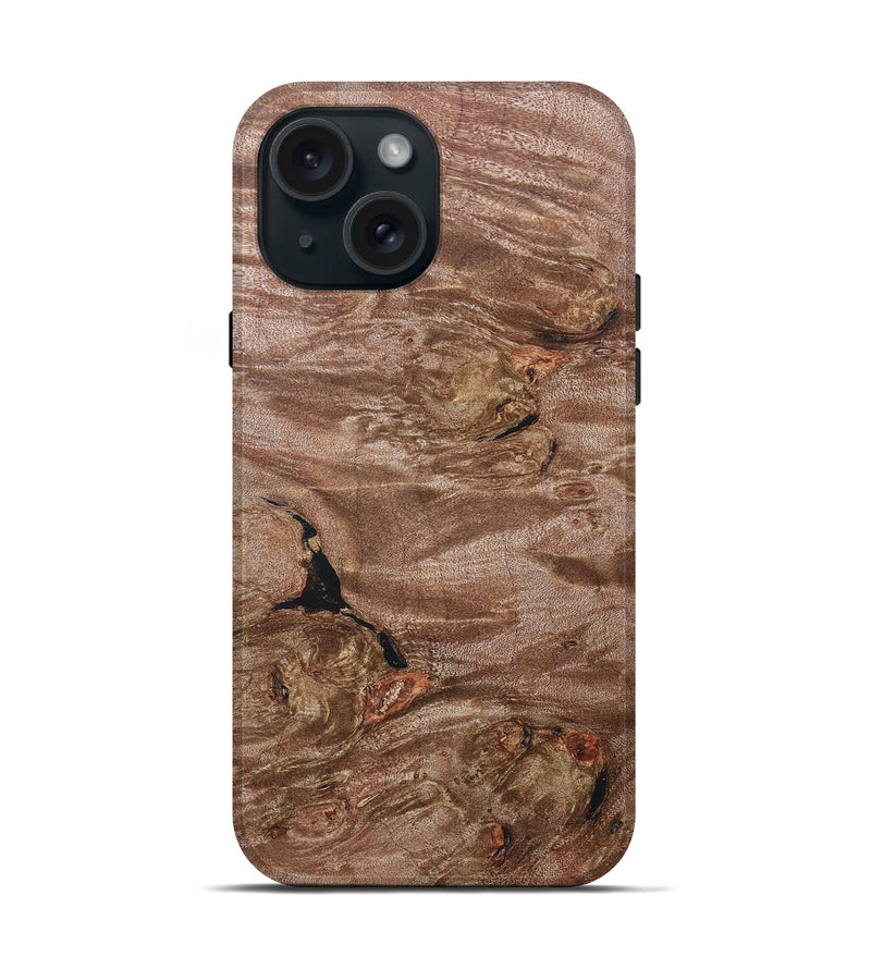 iPhone 15  Live Edge Phone Case - Arielle (Wood Burl, 686422)