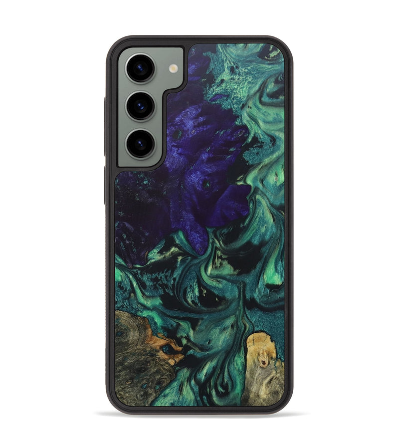 Galaxy S23 Plus Wood+Resin Phone Case - Giuliana (Mosaic, 686509)