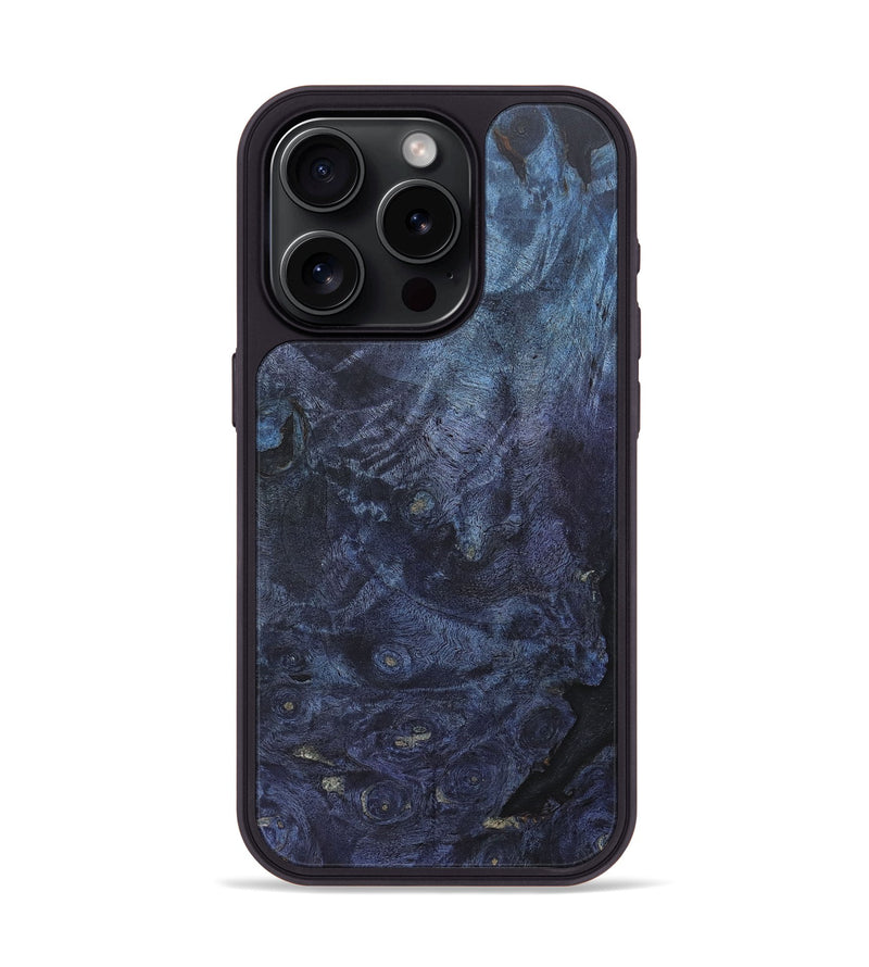 iPhone 15 Pro Wood+Resin Phone Case - Etta (Wood Burl, 686841)