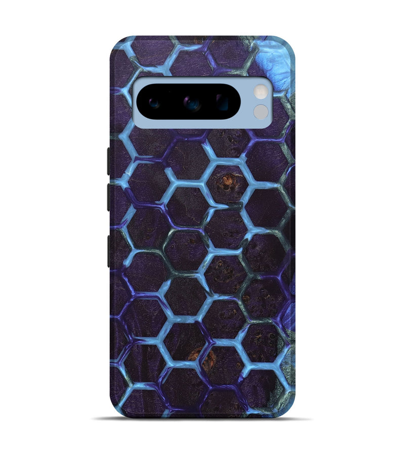Pixel 8 Pro Wood+Resin Live Edge Phone Case - Gladys (Pattern, 687043)
