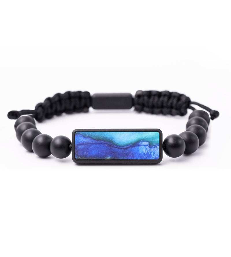 Onyx Bead ResinArt Bracelet - Tyrese (Watercolor, 687533)