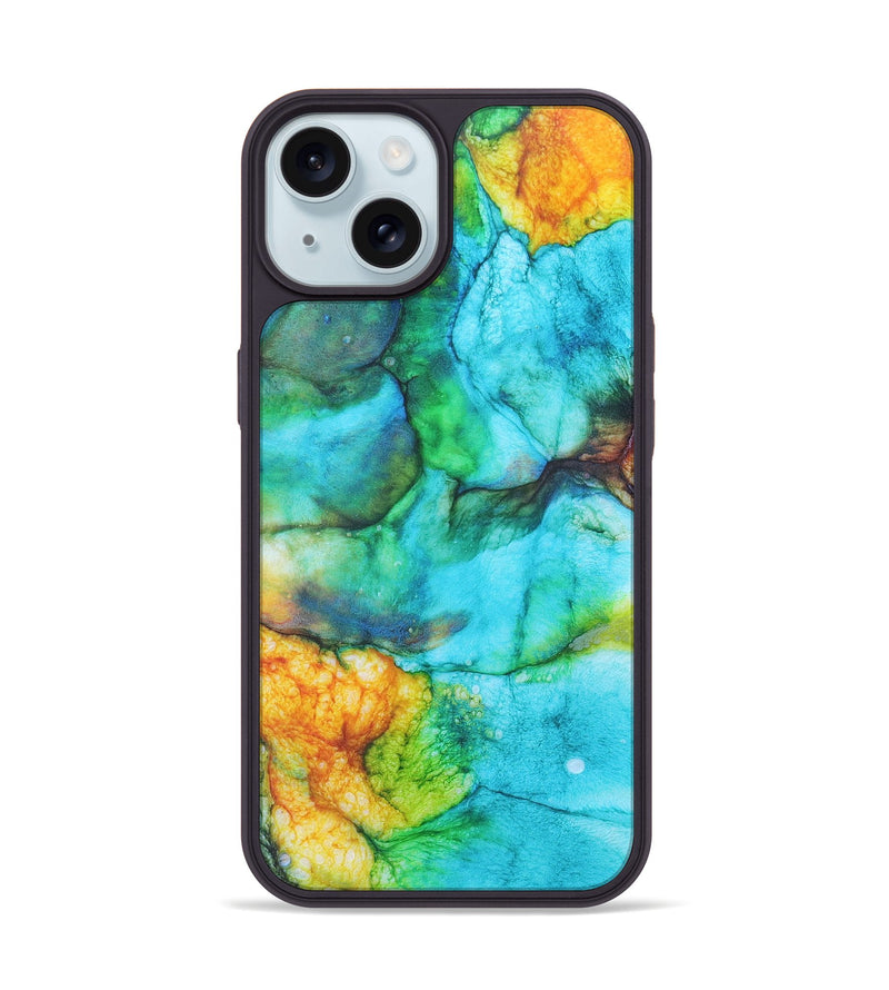 iPhone 15 ResinArt Phone Case - Paxton (Watercolor, 687715)