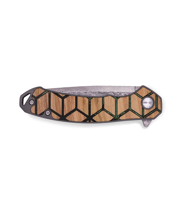 EDC Wood+Resin Pocket Knife - Emilio (Pattern, 687746)