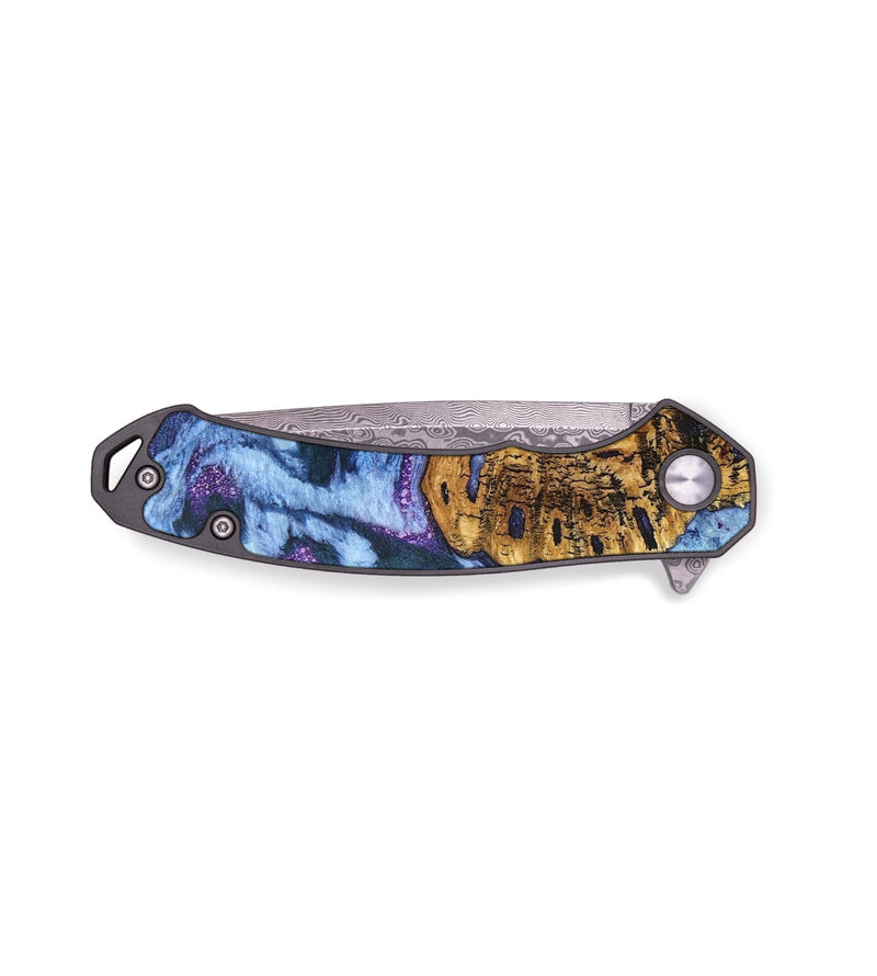 EDC Wood+Resin Pocket Knife - Trudy (Cosmos, 687764)