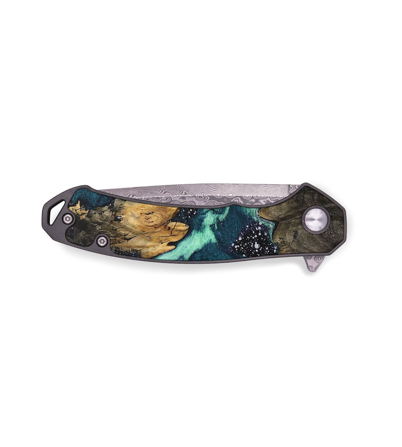 EDC Wood+Resin Pocket Knife - Heath (Cosmos, 687766)