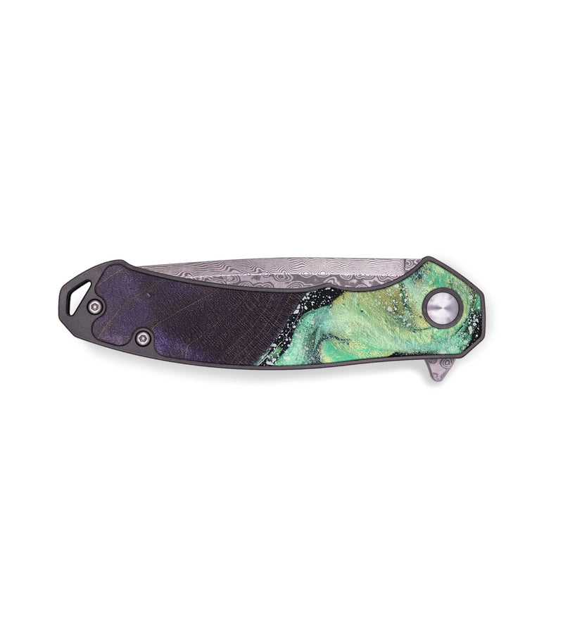 EDC Wood+Resin Pocket Knife - Chasity (Cosmos, 687767)