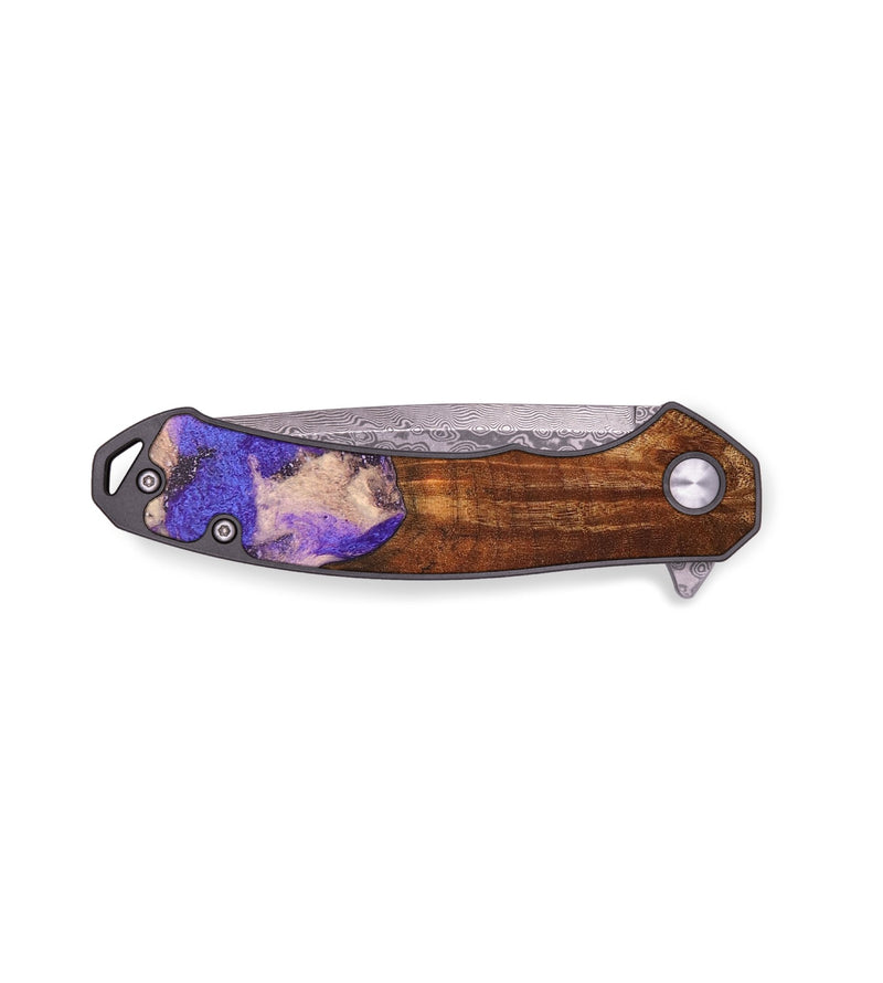 EDC Wood+Resin Pocket Knife - Caitlin (Cosmos, 687768)