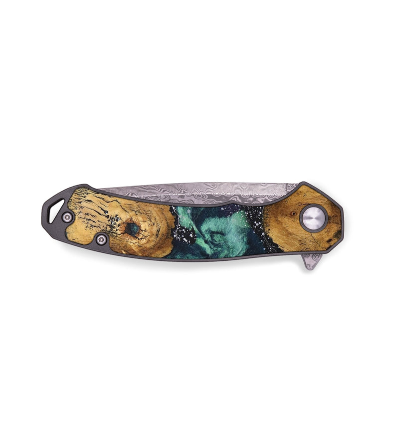EDC Wood+Resin Pocket Knife - Preston (Cosmos, 687770)