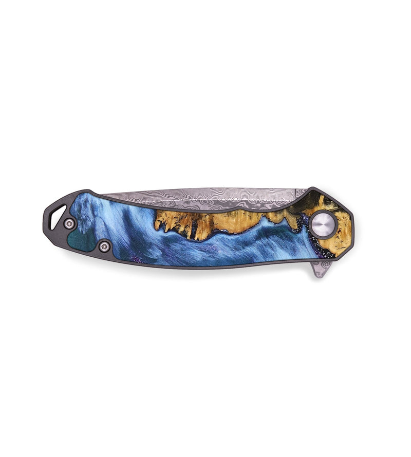 EDC Wood+Resin Pocket Knife - Mildred (Cosmos, 687774)