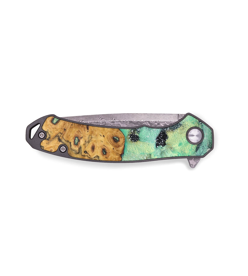 EDC Wood+Resin Pocket Knife - Christina (Cosmos, 687775)