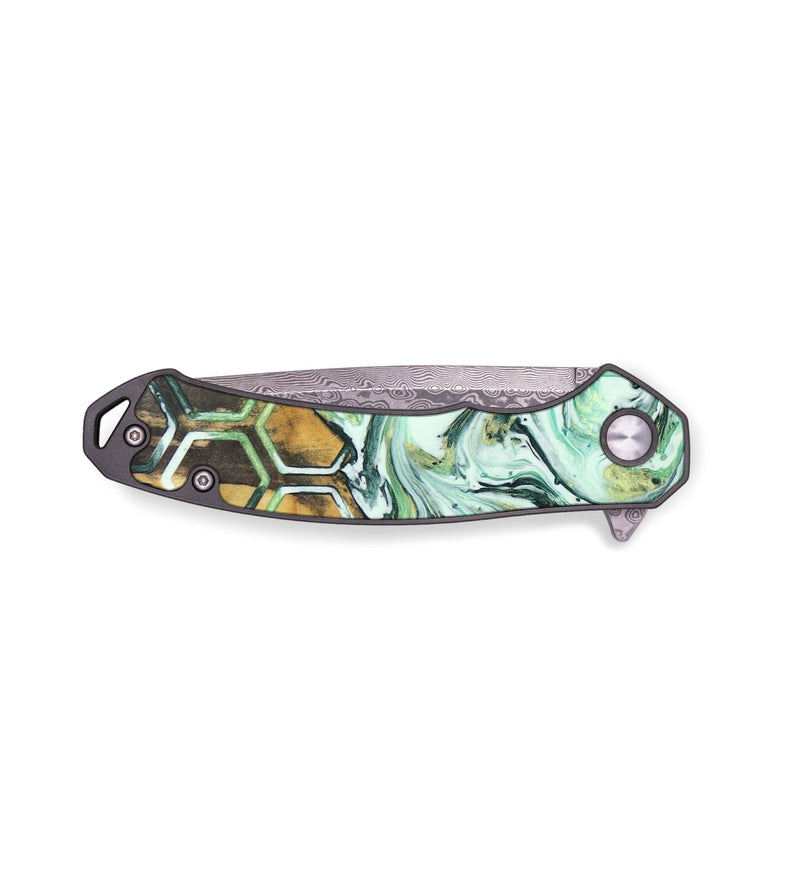 EDC Wood+Resin Pocket Knife - Dean (Pattern, 688147)