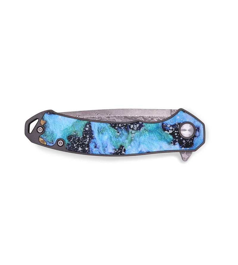 EDC Wood+Resin Pocket Knife - Millie (Cosmos, 688151)