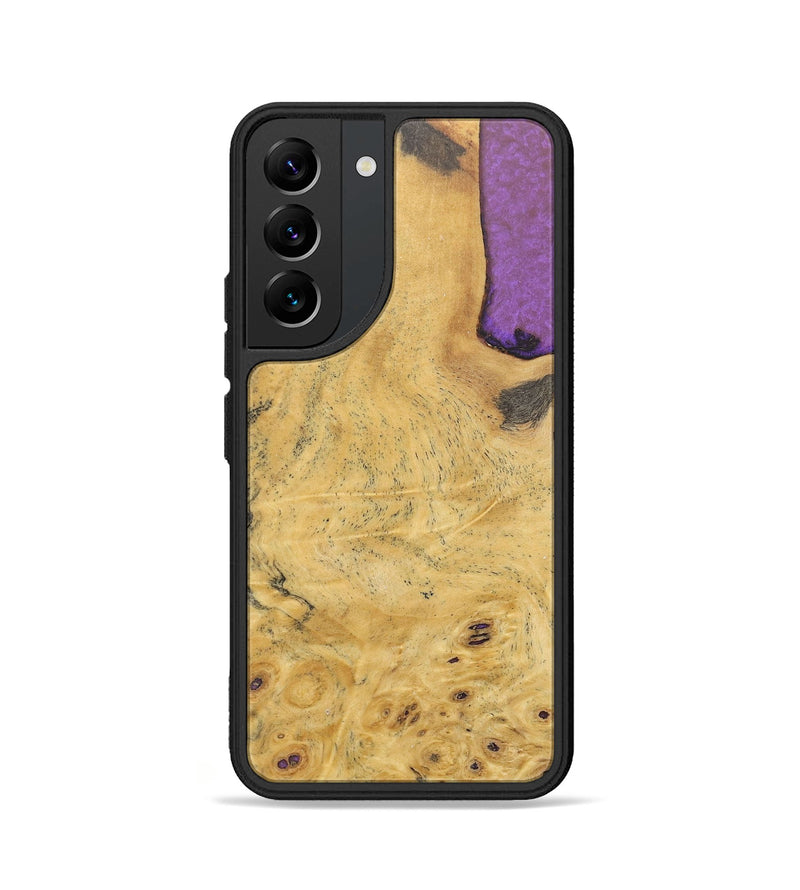 Galaxy S22 Wood+Resin Phone Case - Delores (Wood Burl, 688371)