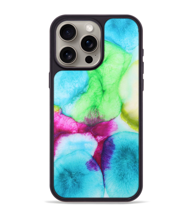 iPhone 15 Pro Max ResinArt Phone Case - Jewel (Watercolor, 688398)