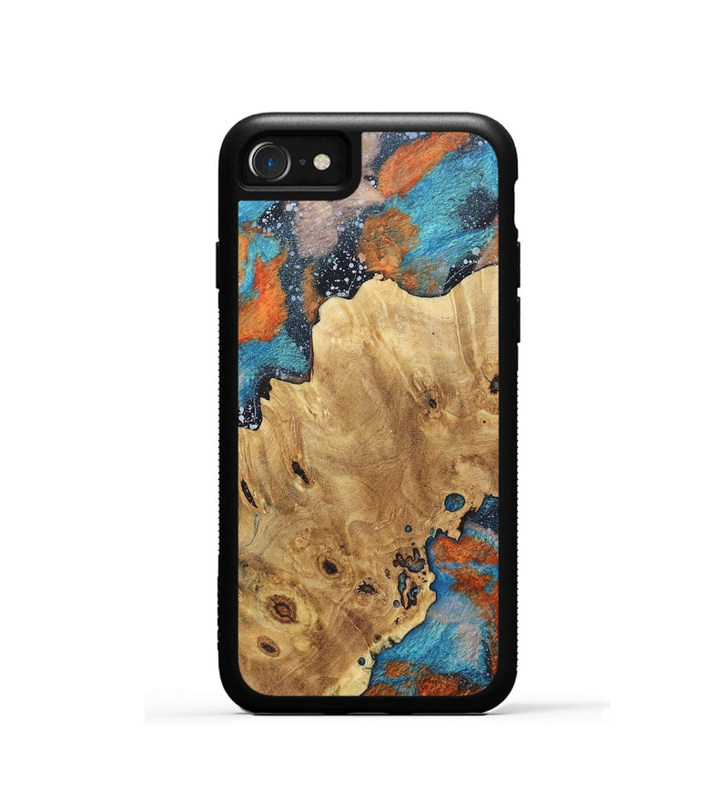 iPhone SE Wood+Resin Phone Case - Daniel (Cosmos, 688433)